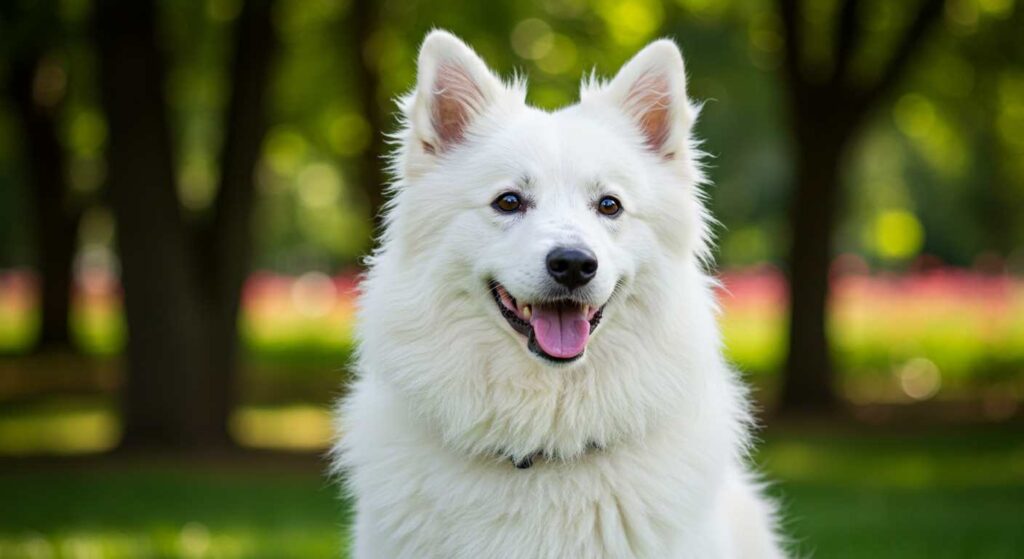 spitz mix breed pet dog